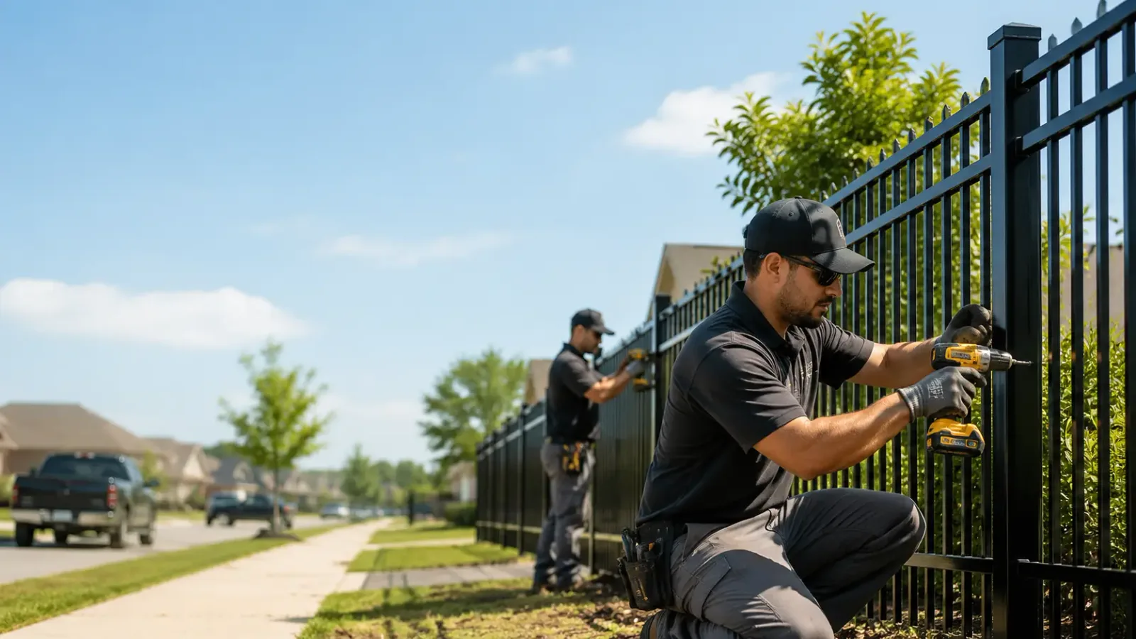 Metal Fence Installation in Andersonville, GA